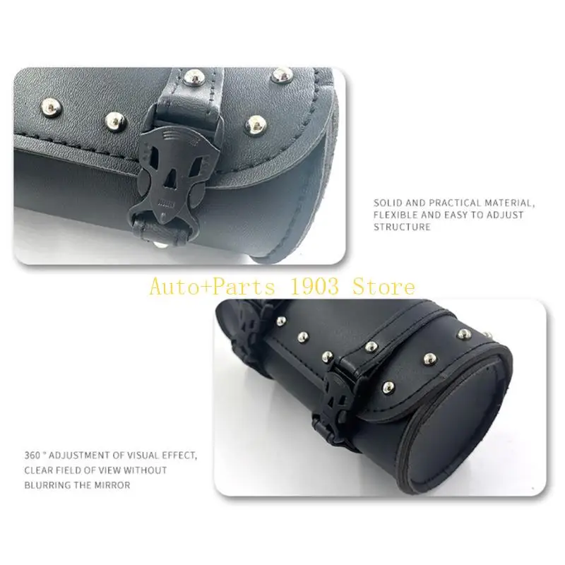 

E21C Стильная передняя сумка для мотоцикла Удобная сумка для хранения из искусственной кожи Легкий доступ к вещам