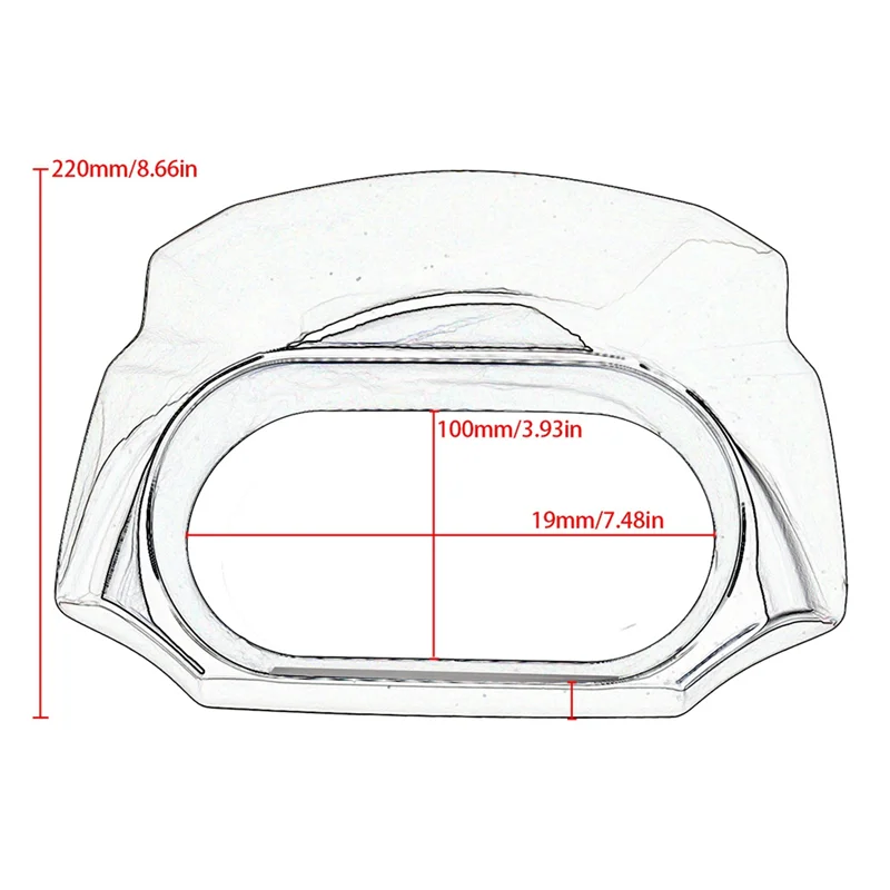 

Headlight Fairing Headlight Fairing For Sportster Motorcycle Front Fairing B