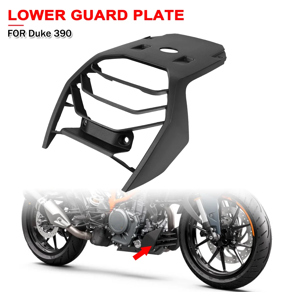 

Нижняя защитная пластина мотоцикла, нижняя направляющая крышка, обтекатель, аксессуары для Duke 390 Duke 390 2017 2018 2019 2020 2021 2022 2023