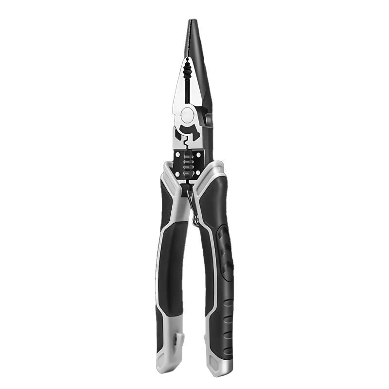 

Multifunctional Sharp Nose Pliers Household Long Nose Pliers With Side Cutters Spring Loaded Jewelry Making Hand Tools Multitool