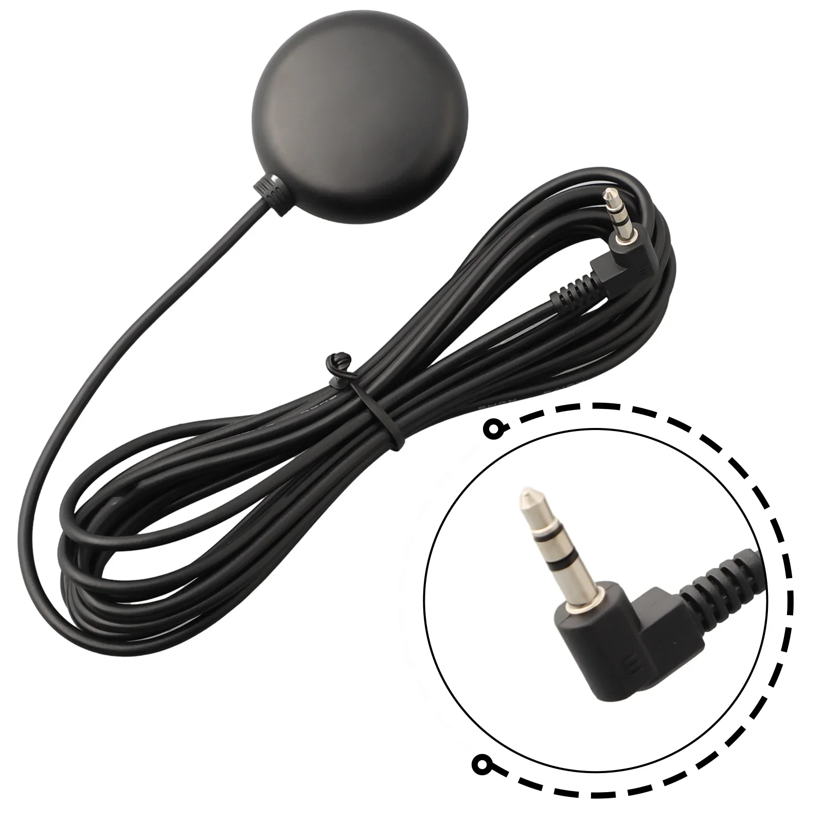 

Car Accessories GPS Receiver 3.5mm Dash Camera Elbow External GPS Antenna Plastic Car 1pcs For Equipment With GPS Module