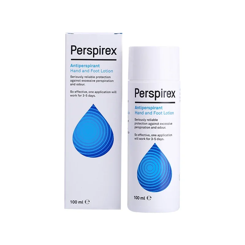 100 ml originele Perspirex anti-transpirant hand- en voetlotion gemaakt in Denemarken