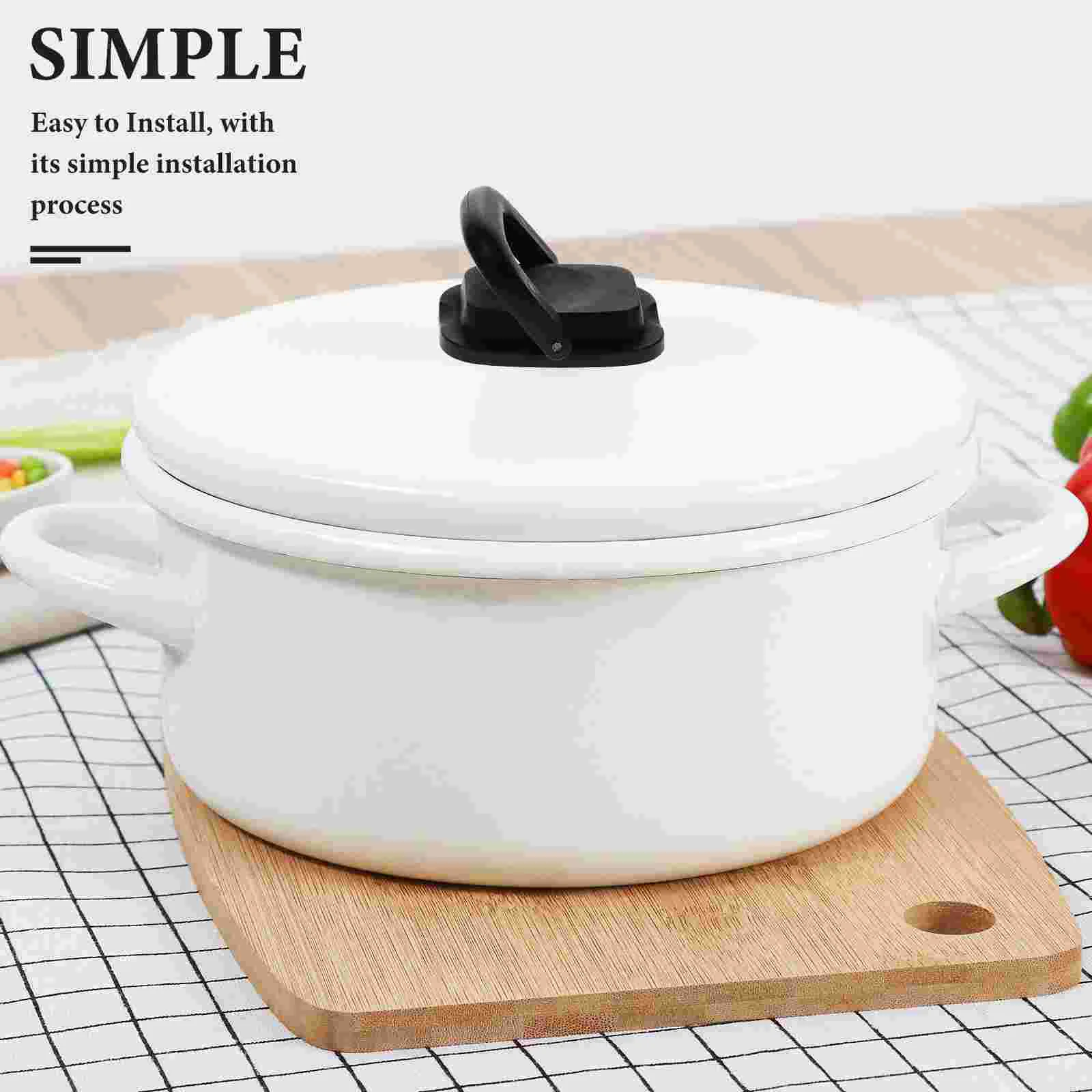 Lid Handle Household Utensils for Kitchen Cover Pot Accessories Pp Knobs Scald Proof Pan