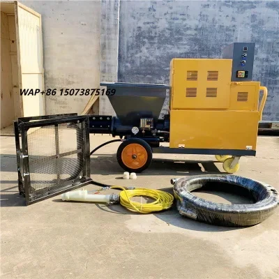 Concrete Sprayer Machine Sand Mortar Spray Cement Plaster Spraying Machines