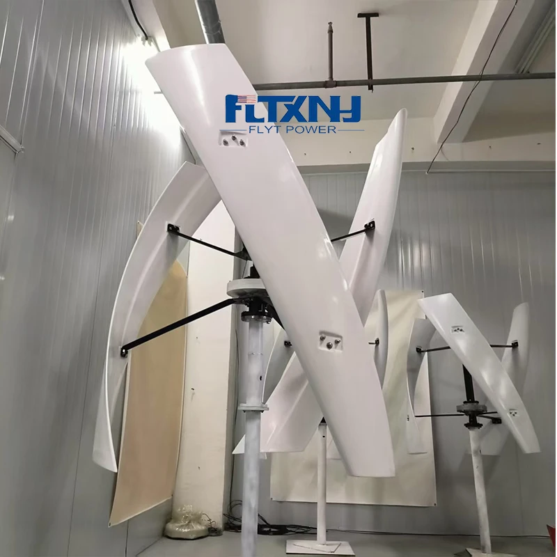 Wind Turbine Generator 10000W 12V24V 48V Vertical Dynamo Generator Low Wind Speed Start Free Alternative Energy