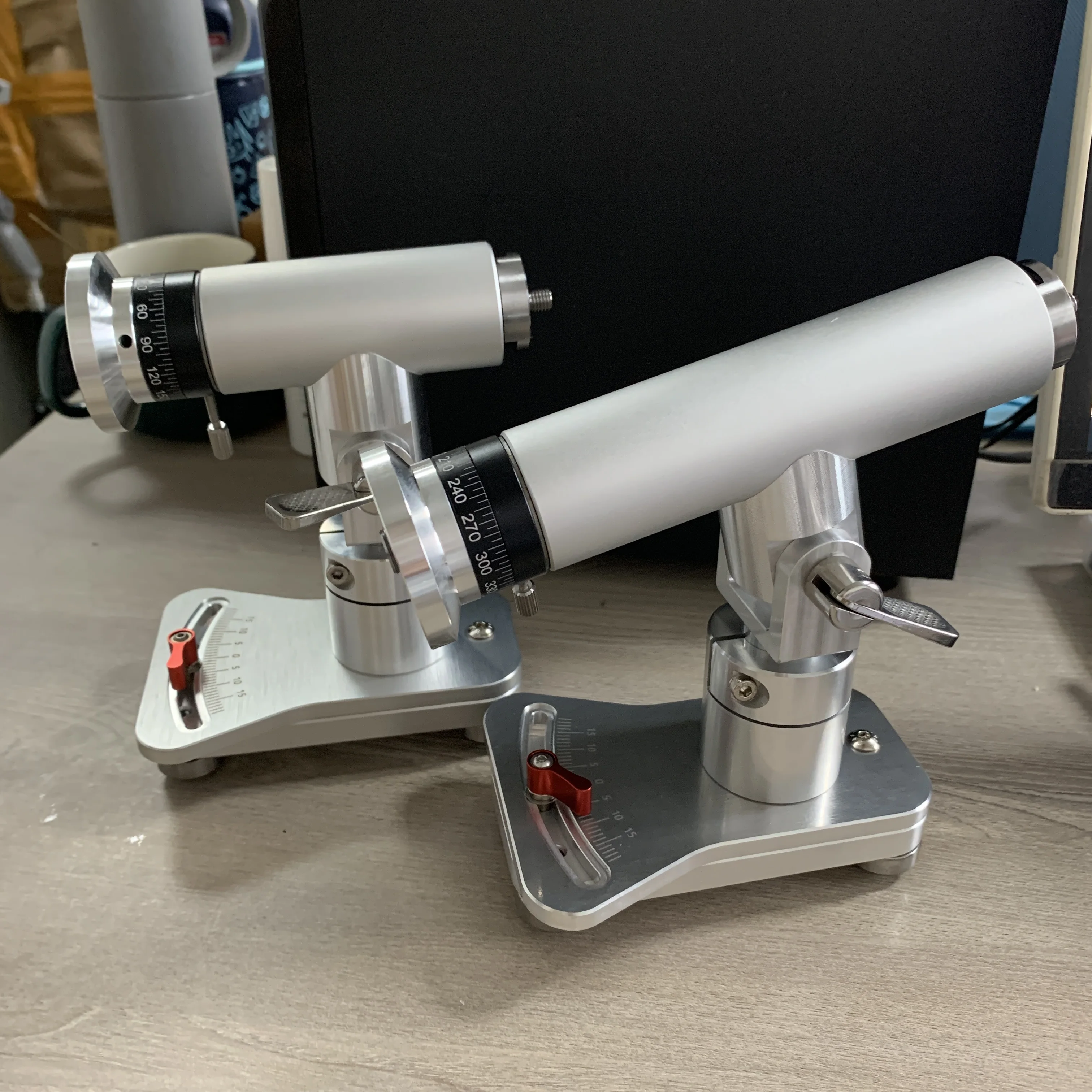 Turret Watch Case Refurbishment Tool - Adjustable Angle Grinder & Back Cover Retainer for Professional Watchmakers