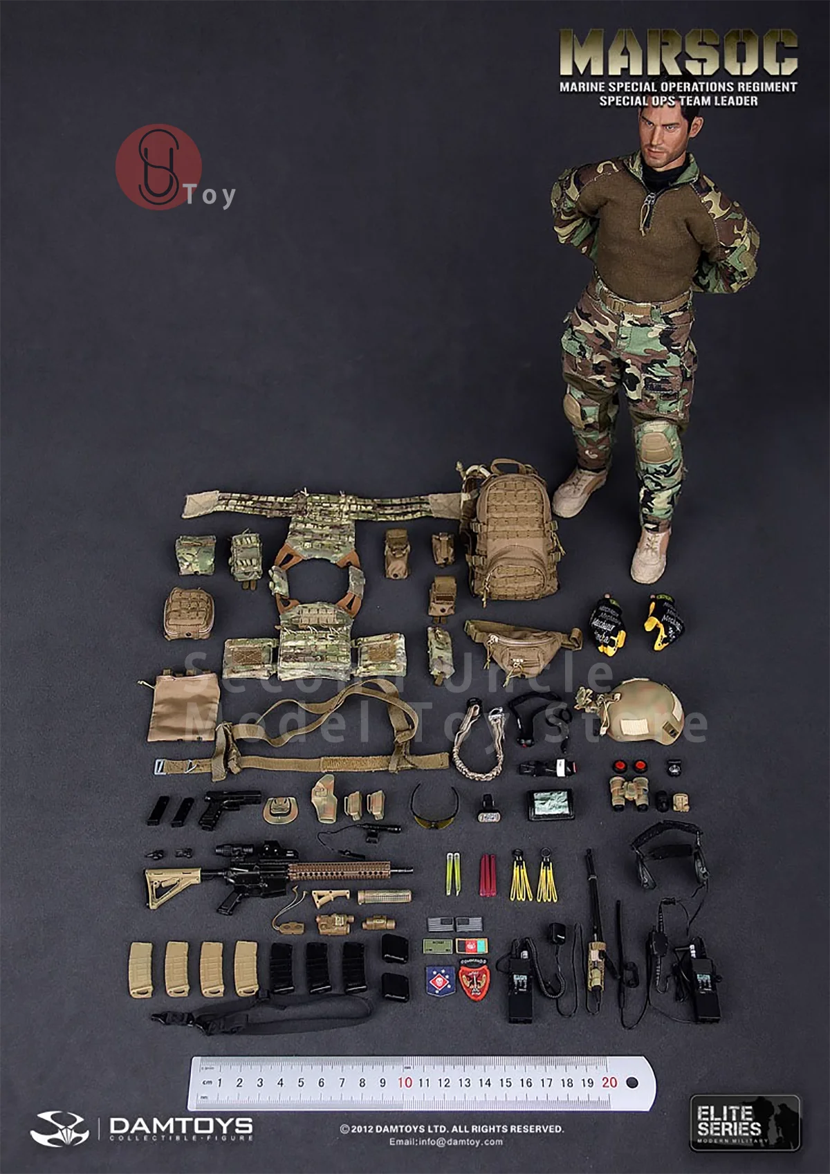 DAMTOYS DAM78006 1/6 MARSOC Marine Corps Special Operations Unit