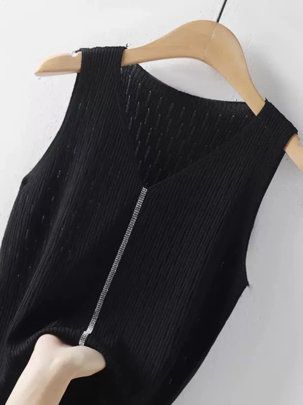 الصيف الحرير الجليد Svel V-Ne المرأة Csole الأعلى Faion تنوعا سليم صالح ألياف البوليستر قطعة واحدة طول منتظم #3