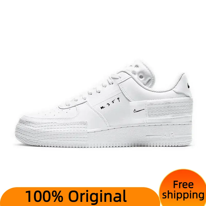 

Кроссовки Nike Air Force 1 Low, тройные белые, модель CT2584-100