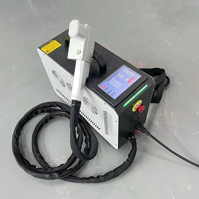

Best-selling air-cooled 100W, 200W, 300W fiber handheld metal and non-metal pulse cleaners