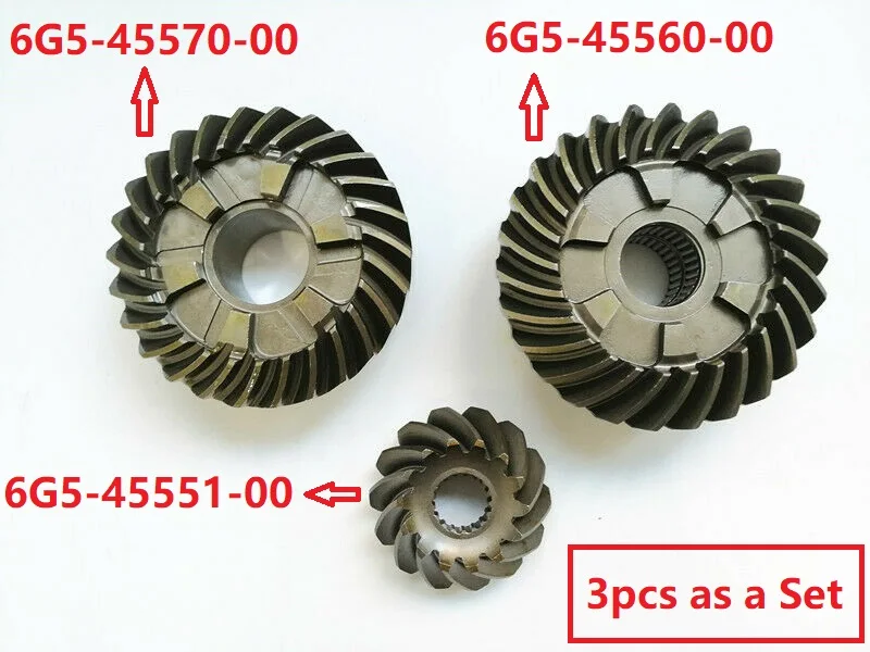 Boat 6G5 GEAR Set For Yamaha Outboard Motor 150HP-200HP PINION Gear Forward Gear Reverse Gear