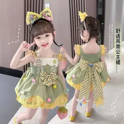 Baby's Clothes Baby Girl Lolita dress Summer 2024 without hairband