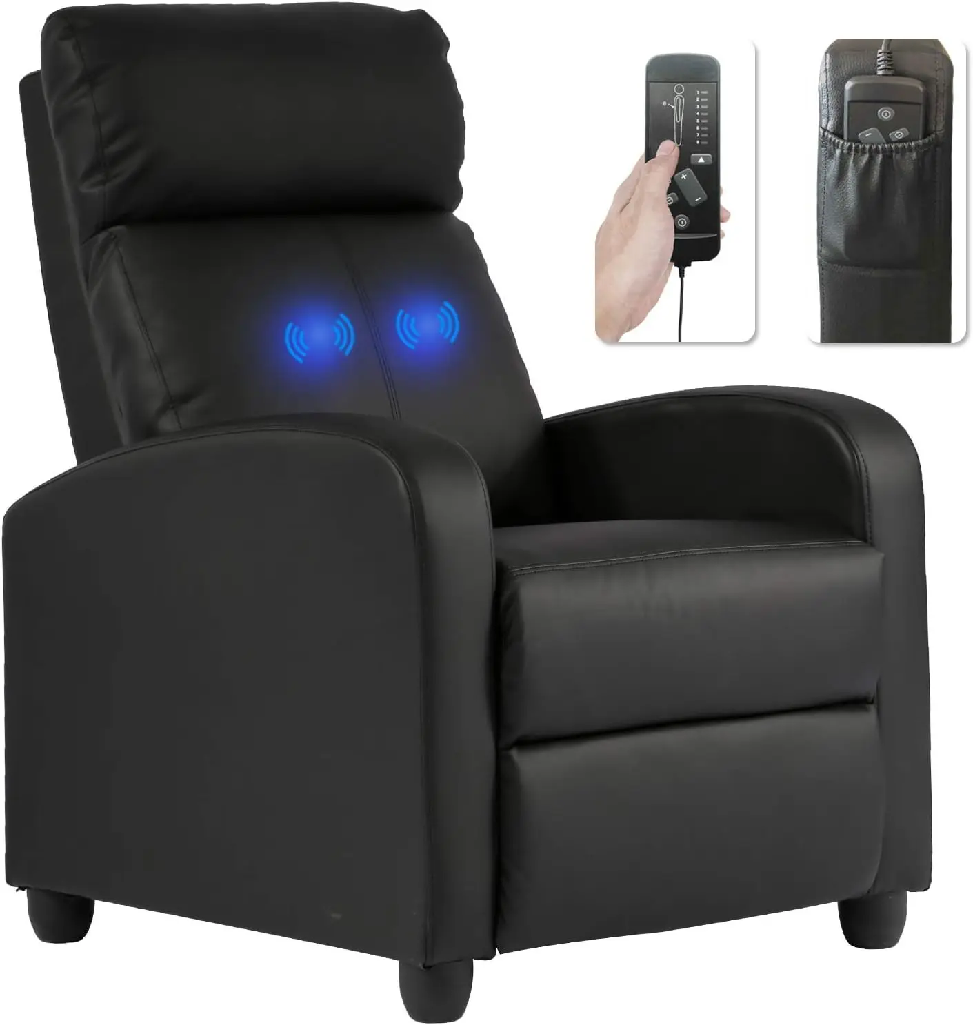 Recliner Chair for Living Room Massage Recliner Sofa Reading Chair  Single Sofa Home Theater Seating Modern Reclining Chair