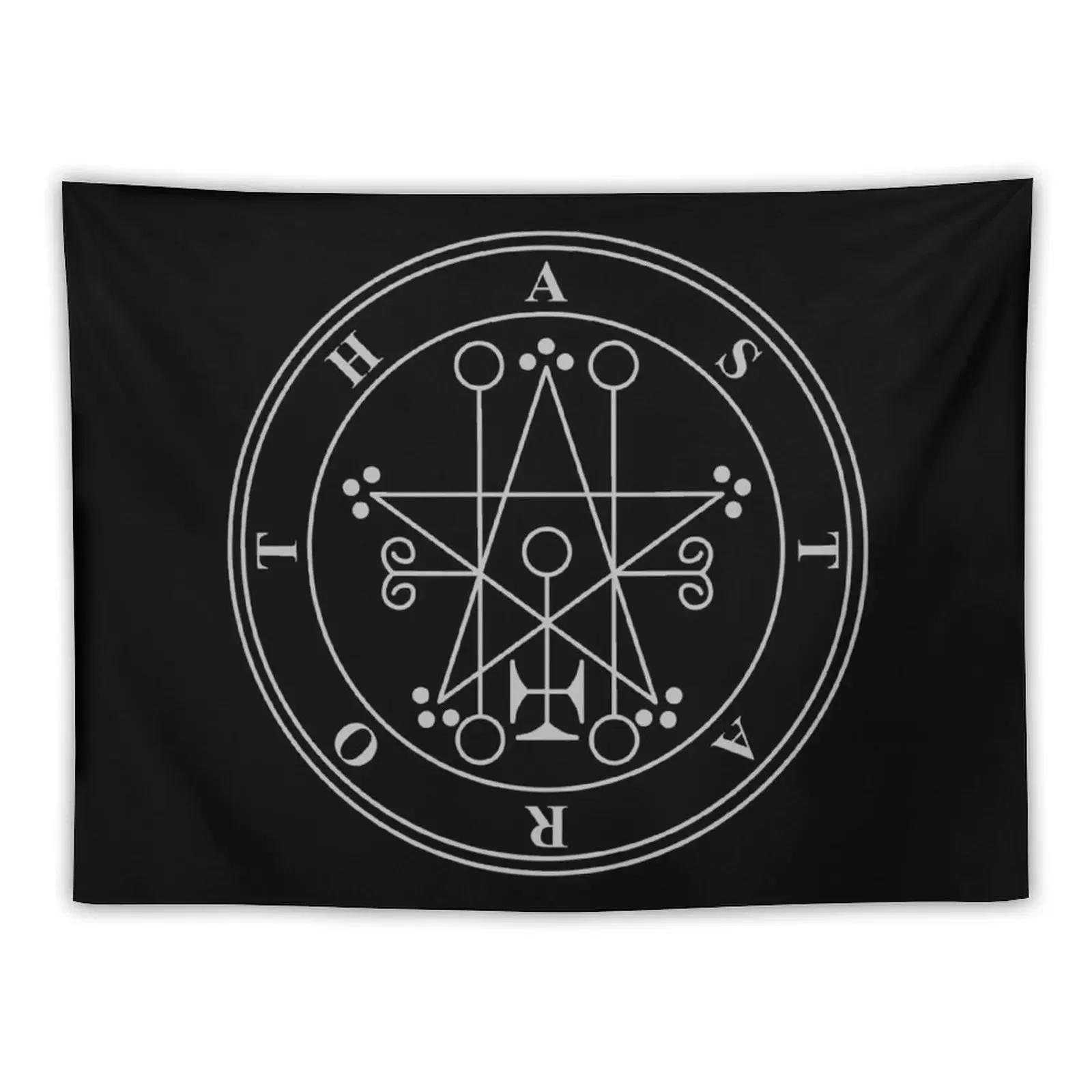 Bright Crest (Astaroth Sigil) Tapestry Bedroom Decor Aesthetic Tapete For The Wall Tapestry