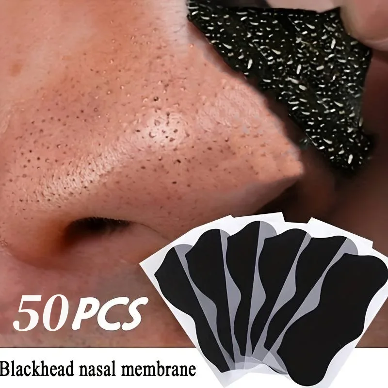10/25/50/100 SZT. Maska na zaskórniki, głęboko oczyszczająca, zwężająca pory, maska na trądzik