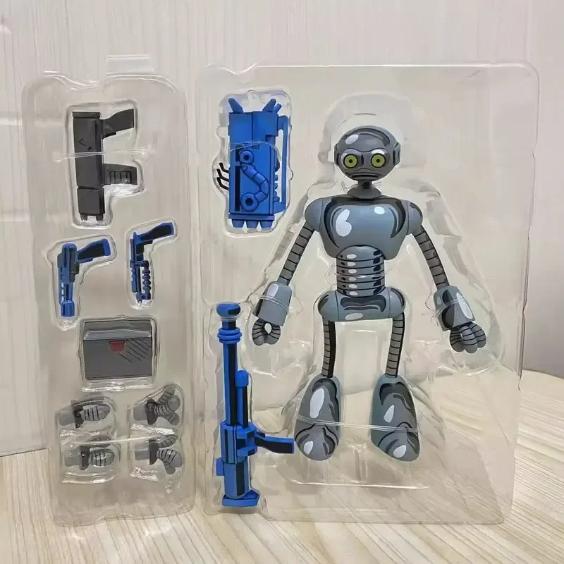 Oryginalna Neca54242 animacja robota żółw Ninja Fujitod 7-calowy Model kolekcja figurek