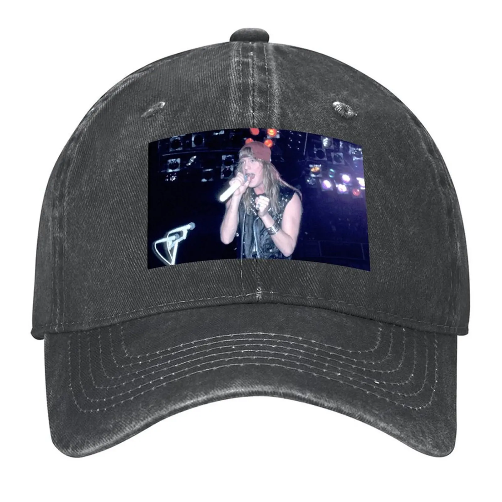 

Jani Lane Warrant Photograph Baseball Cap New In The Hat summer hat sailor cap for men Fashion Beach Girl Men's