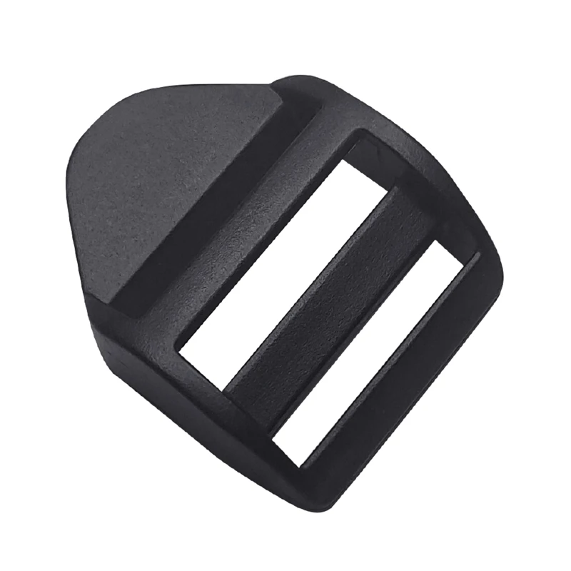 Durable Tear Resistant ABS Release Buckle for Backpack Strap Webbing Anti-deform Black Slider 20/25/32/38mm Dropship