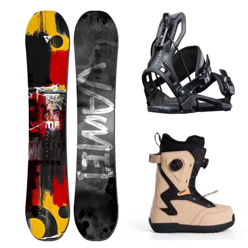 Factory price Snow Skiing Snowboard Silk OEM Customized Film Board Color custom snowboard Ski equipment