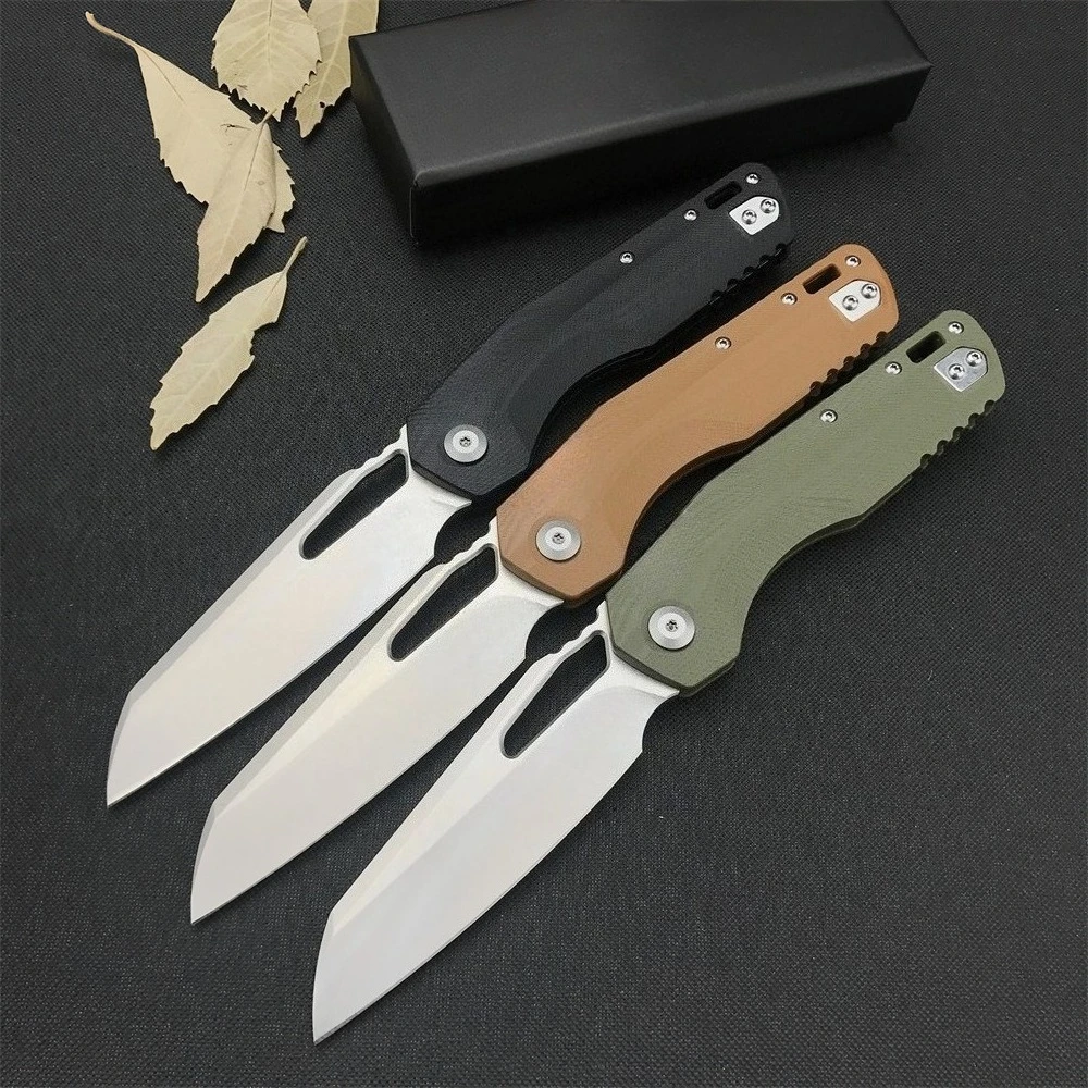 MSI M390MK صلابة عالية سكين للفرد التخييم البرية أدوات إنقاذ EDC الصيد المحمولة سكين