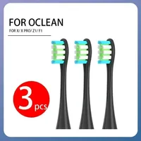 2-3PCS PCS Replaceable for Oclean X/ X PRO/ Z1/ F1 Brush Heads Sonic Toothbrush Brush Vacuum Refills Nozzles Soft DuPont Bristle