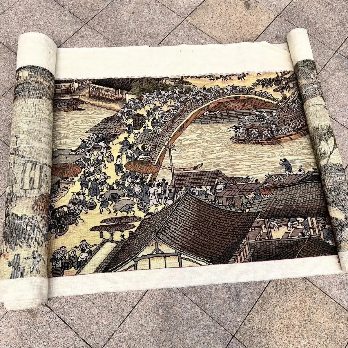 غرز متقاطعة مصنوعة يدويًا نقية، لوحات معلقة لغرفة المعيشة البانورامية، لوحات زخرفية