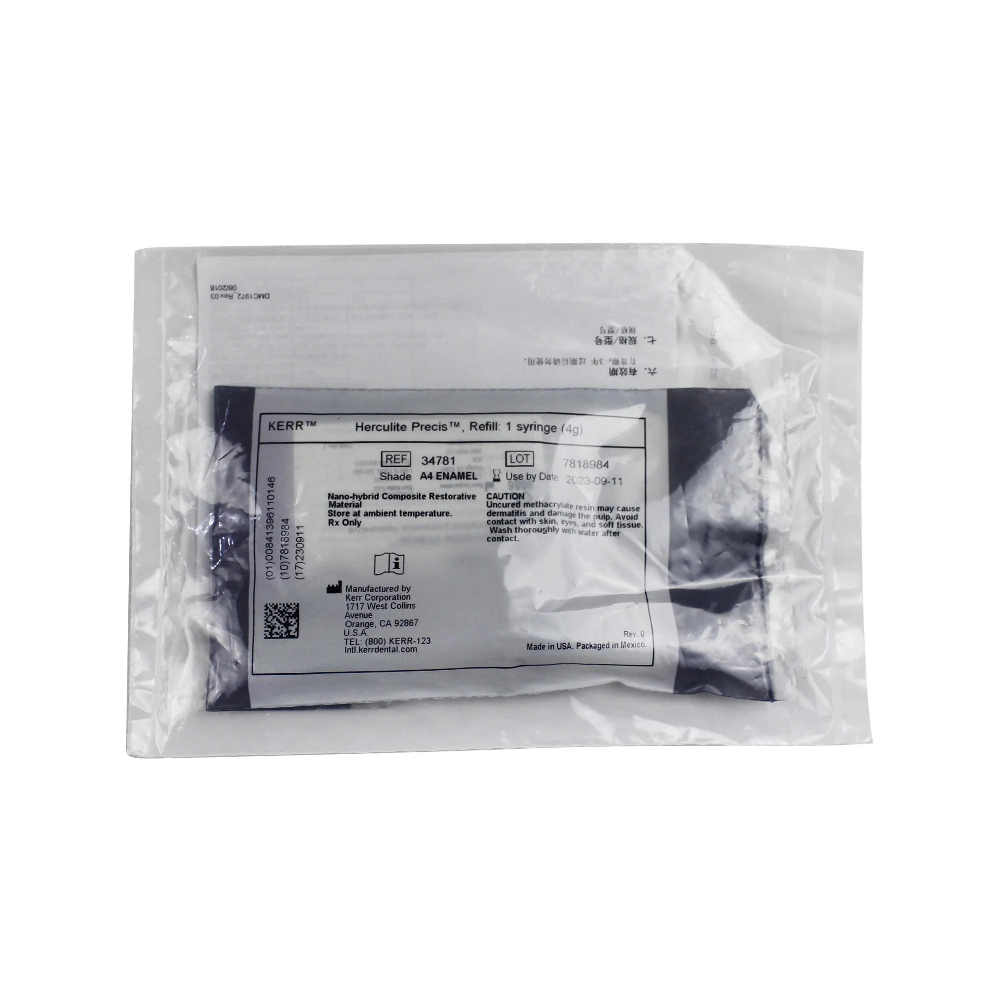 

Dental General Resin KERR Composite Resin, A Universal Type Of Photo-curable Resin, Is Used For The Repair Of Various Cavities