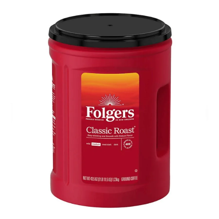 

Folgers Classic Medium Roast Ground Coffee 43.5 oz.