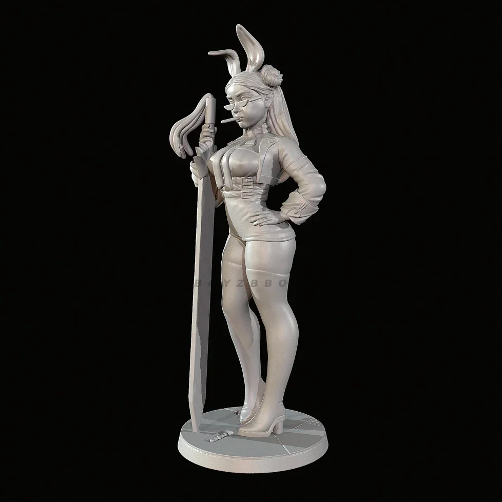 The height of man 38mm 50mm Resin model kits figure beauty colorless and self-assembled 3D Printing TD-7030/3D