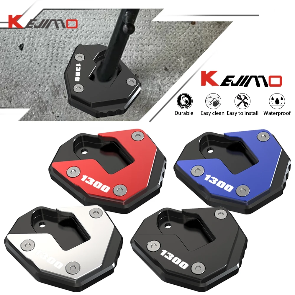 

For SUZUKI GSX1300R HAYABUSA GSX-R 1300 GSX-1300R 2007-2021 Motorcycle CNC Kickstand Extension Plate Foot Side Stand Support Pad