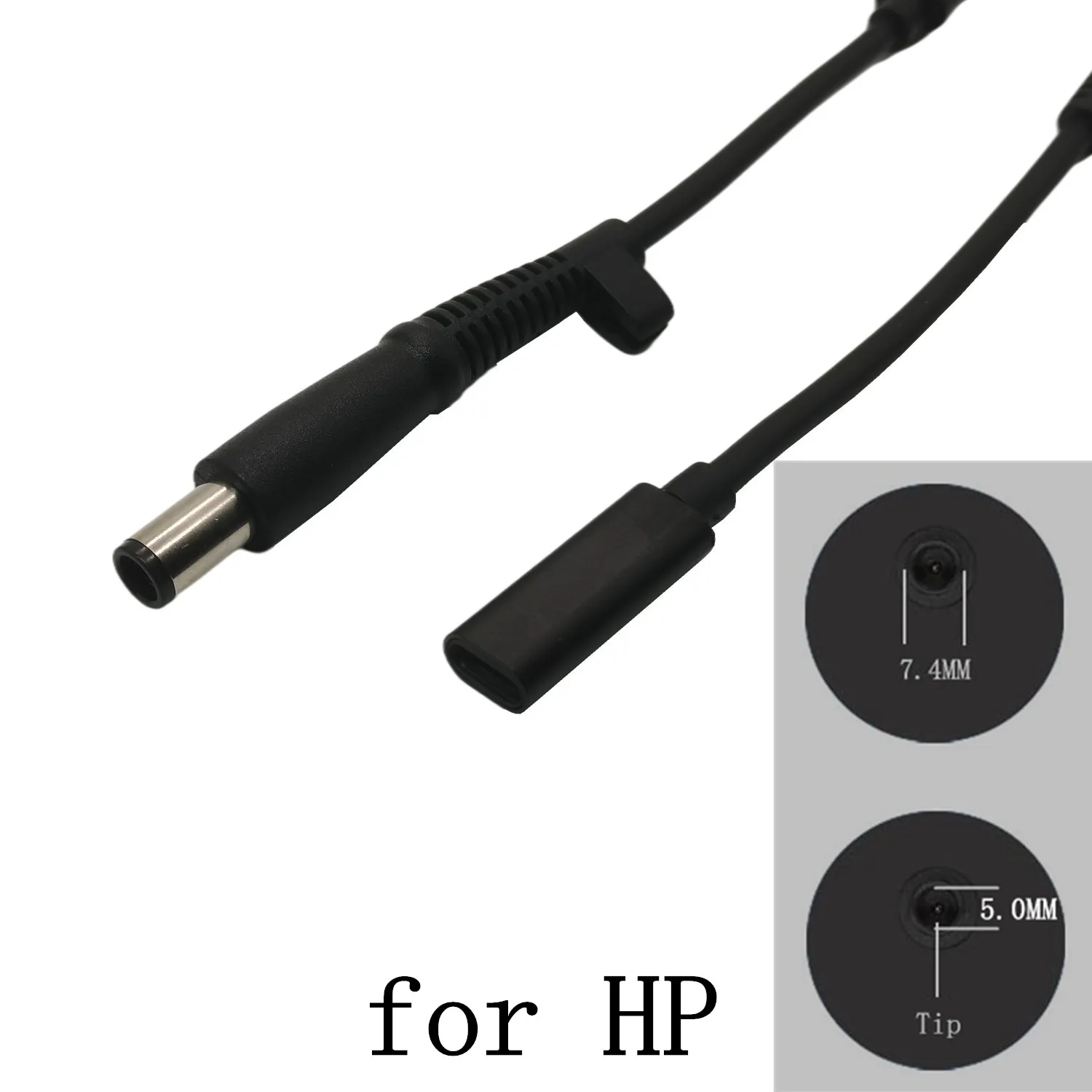 USB 3.1 Type C USB-C Female to DC 7.4*5.0 Male Power Charge Adapter Connector Adaptor Type-c For HP