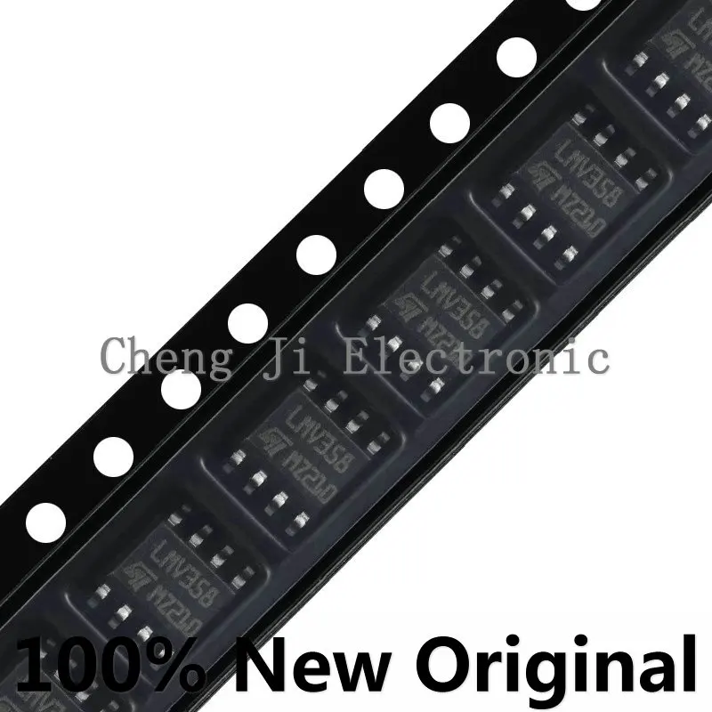

10PCS/LOT LMV358IDT、LMV358IPT、SOP8/TSSOP8、Low power rail to rail input/output operational amplifier chip
