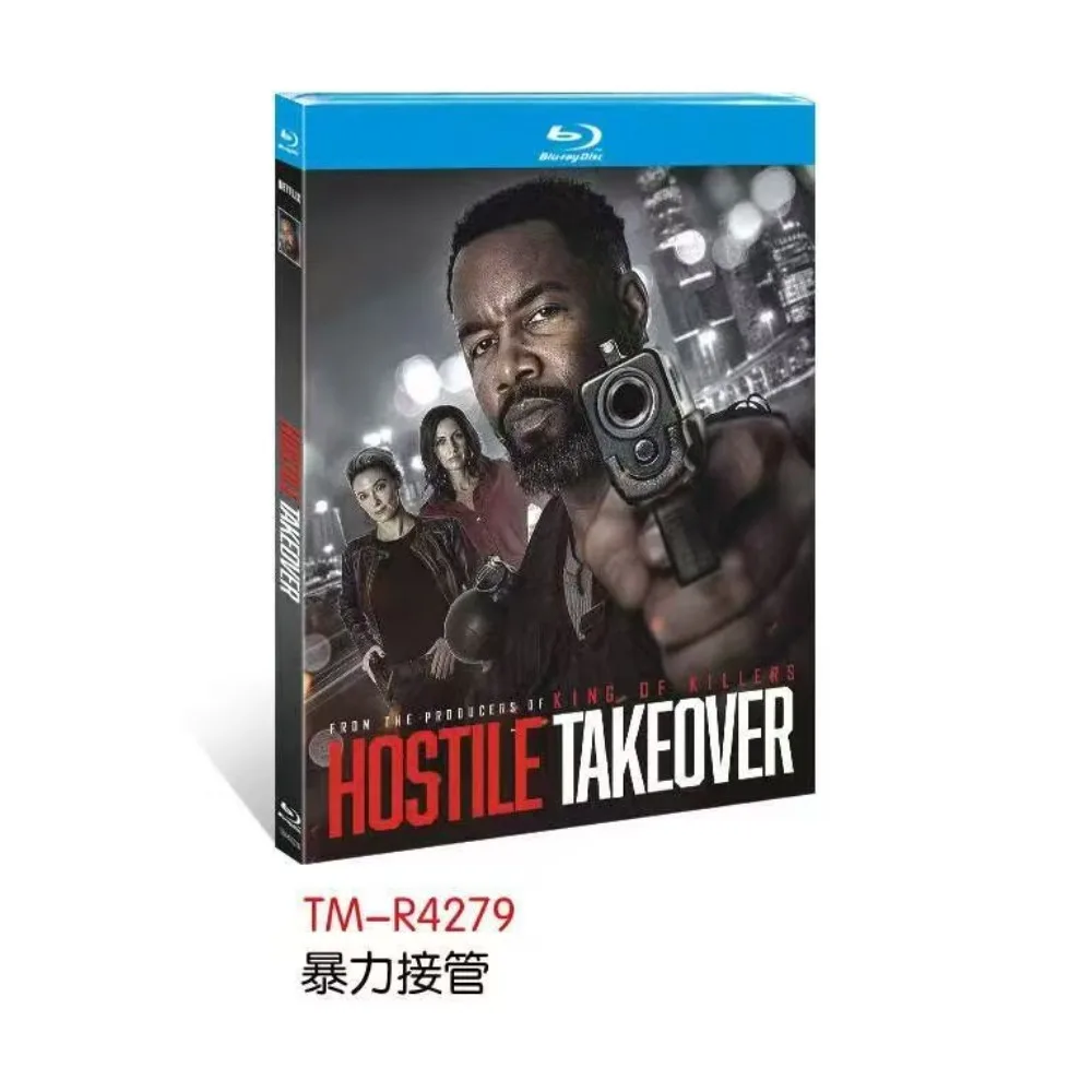 Hostile Takeover (2025) 1-Disc New Sealed Box Set Blu-ray disc