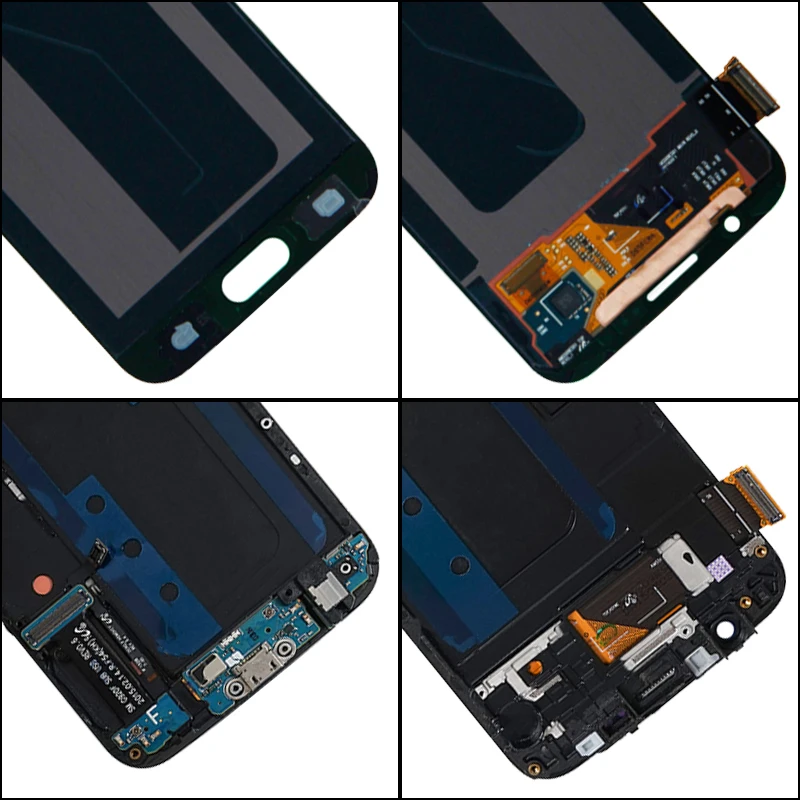 S6 Display Replacement For Samsung S6 G920 G920i G920F G920W8 LCD Display Touch Screen Digitizer Assembly With Cover