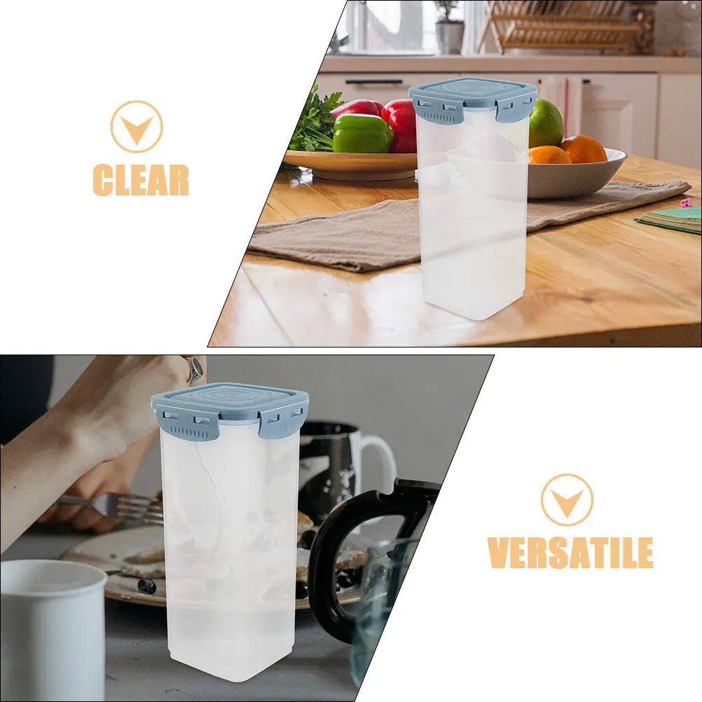 

Yogurt Box Bread Storage Holder Airtight Bin Plastic Homemade Container Kitchen Case