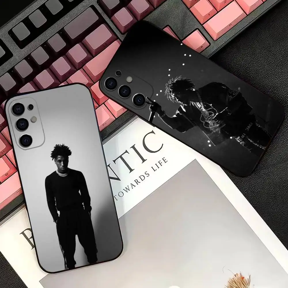 YoungBoy Never Broke Again Phone Case Transparent Silicone Soft For Samsung S25,S24,S21,S22,S23,S30,Ultra,S20,Plus,Fe