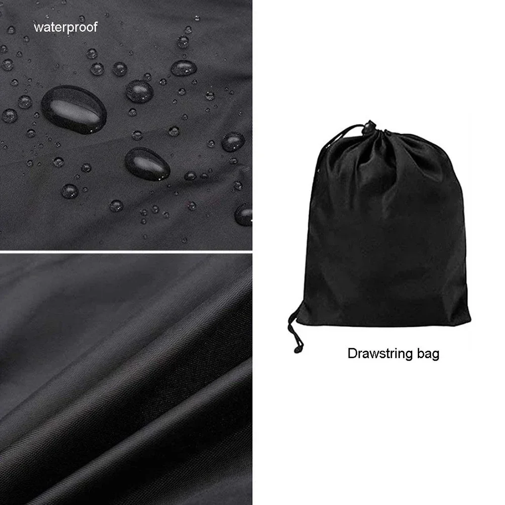 43x38x54cm Inflatable Spa Water Heater Pump Cover Black/Grey Heavy Duty Weatherproof Water Resistant Cover For Hot-Tub