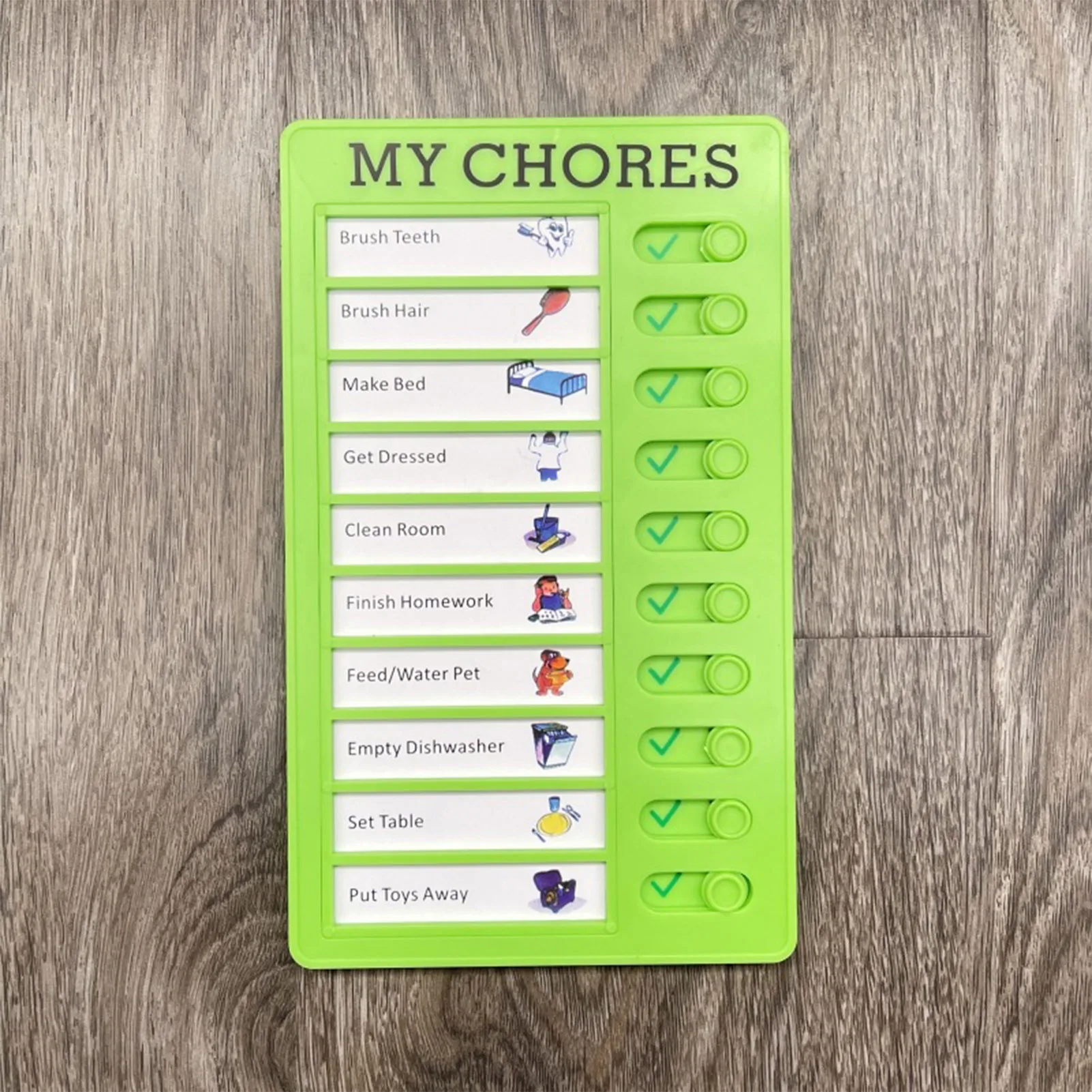 Chore Chart Memo Checklist Board Dagelijks To Do List Planner Checklist Karwei Board Voor Kinderen Meerdere Kinderen