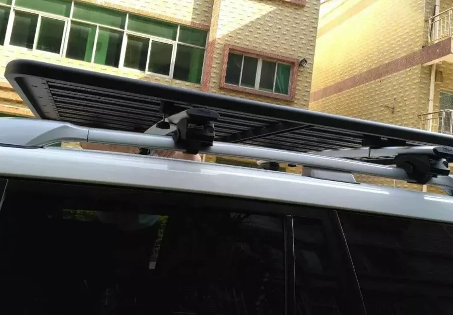 4x4 لاقط الألومنيوم حامل سقفي منصة سلة البضائع ل 4 عداء جميع السنوات حامل الحقائب رف البضائع العلوي