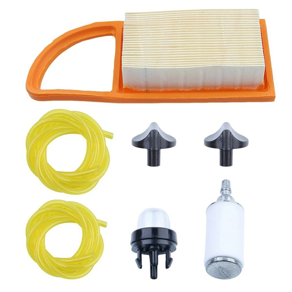 Kit de filtre à Air et à carburant pour conduite de carburant, 4282 141 0300, accessoires BR550, pièce de ventilateur, bouton de starter de remplacement 4282 182 9500