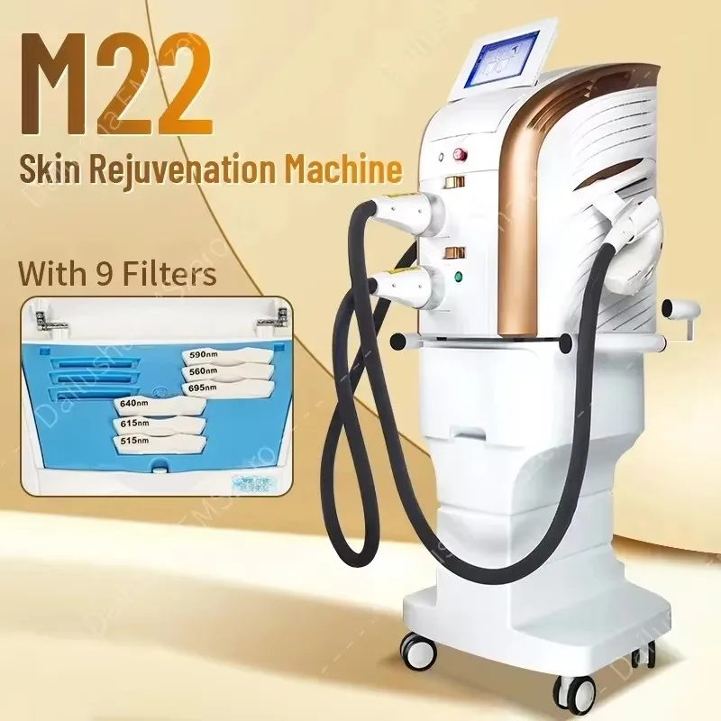 

IPL OPT Laser Hair M22 Remove Machine Aesthetic OPT IPL E-Light Skin Rejuvenation Vascular MultiApplication Whitening Salon byBe