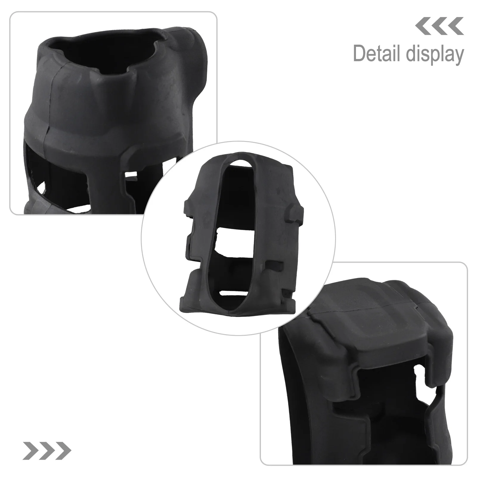 Form-fitting Boot Black as Picture Protective Boot Lightweight Design Easy Install And Removal Flexible Material Tool Protection