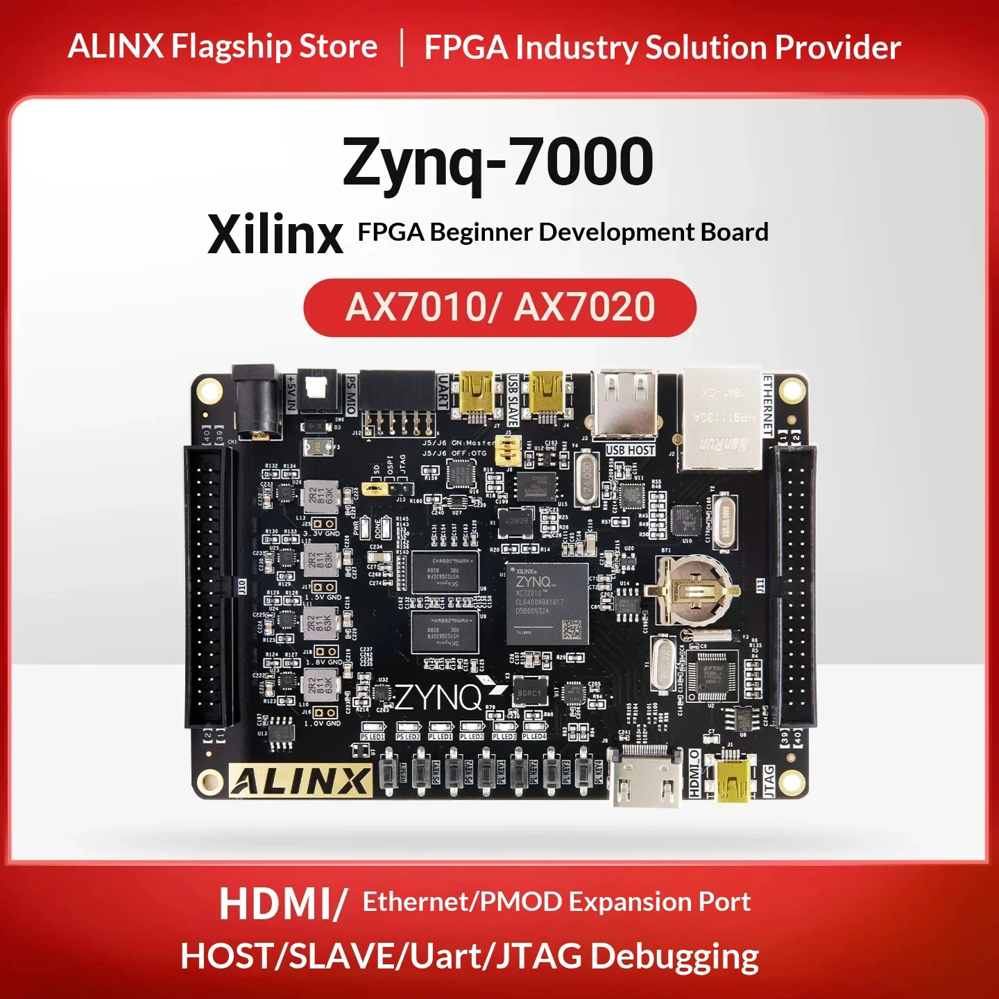 ALINX Xilinx Zynq7000 FPGA Development Board Zynq7010 Zynq7020 PYNQ Linux ARM SoC