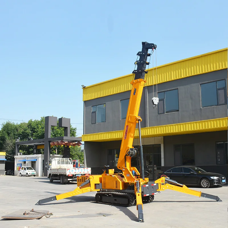 Diesel Spider Crane Price 5 Ton Spider Crawler Crane