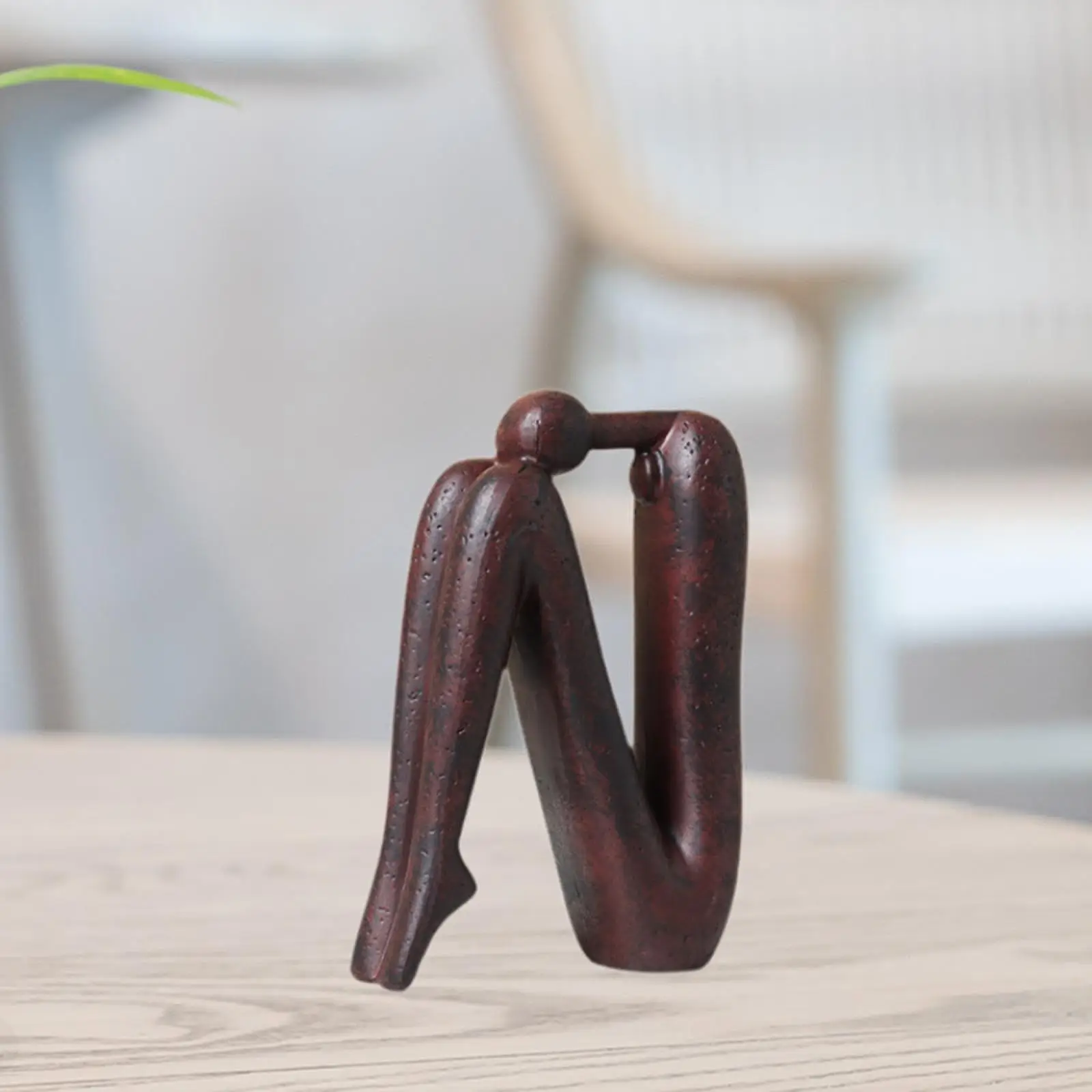 

Abstract Figure Sculpture Minimalist Creative Art Crafts Modern Statue for Bedroom Bookshelf Office Cabinet Home Decoration