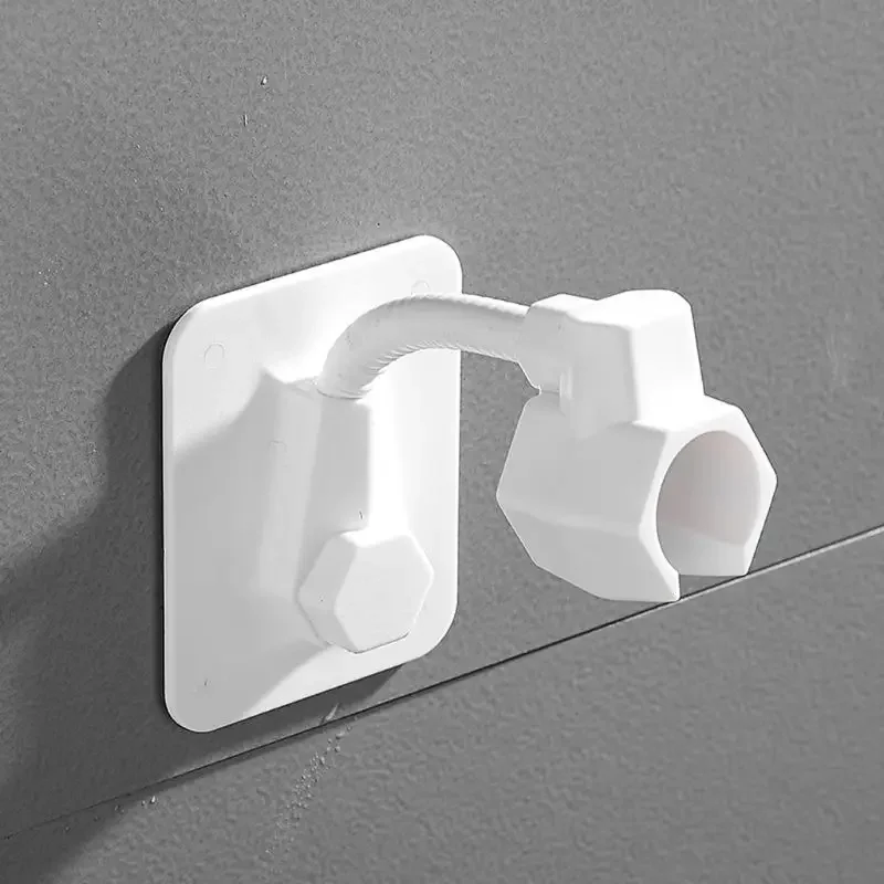 Adjustable Bathroom Shower Head Bracket Stand Wall Mount Holder for Sprayer Tool