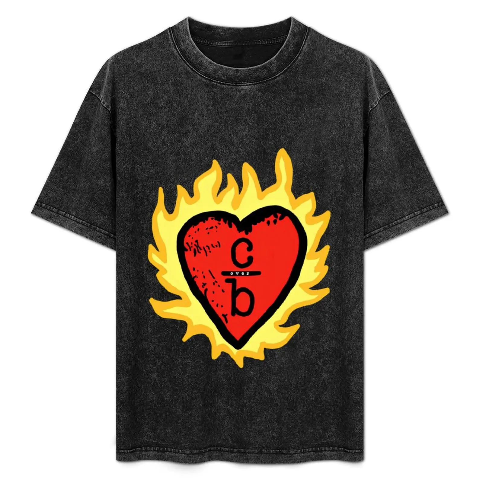 

One Tree Hill heart T-Shirt All Match Print Short Sleeve Top