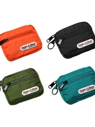 New Multi-Functional Nylon Fabric Wallet for Men And Women Small Coin Purse Crossbody Driving License Card Holder Key Holder