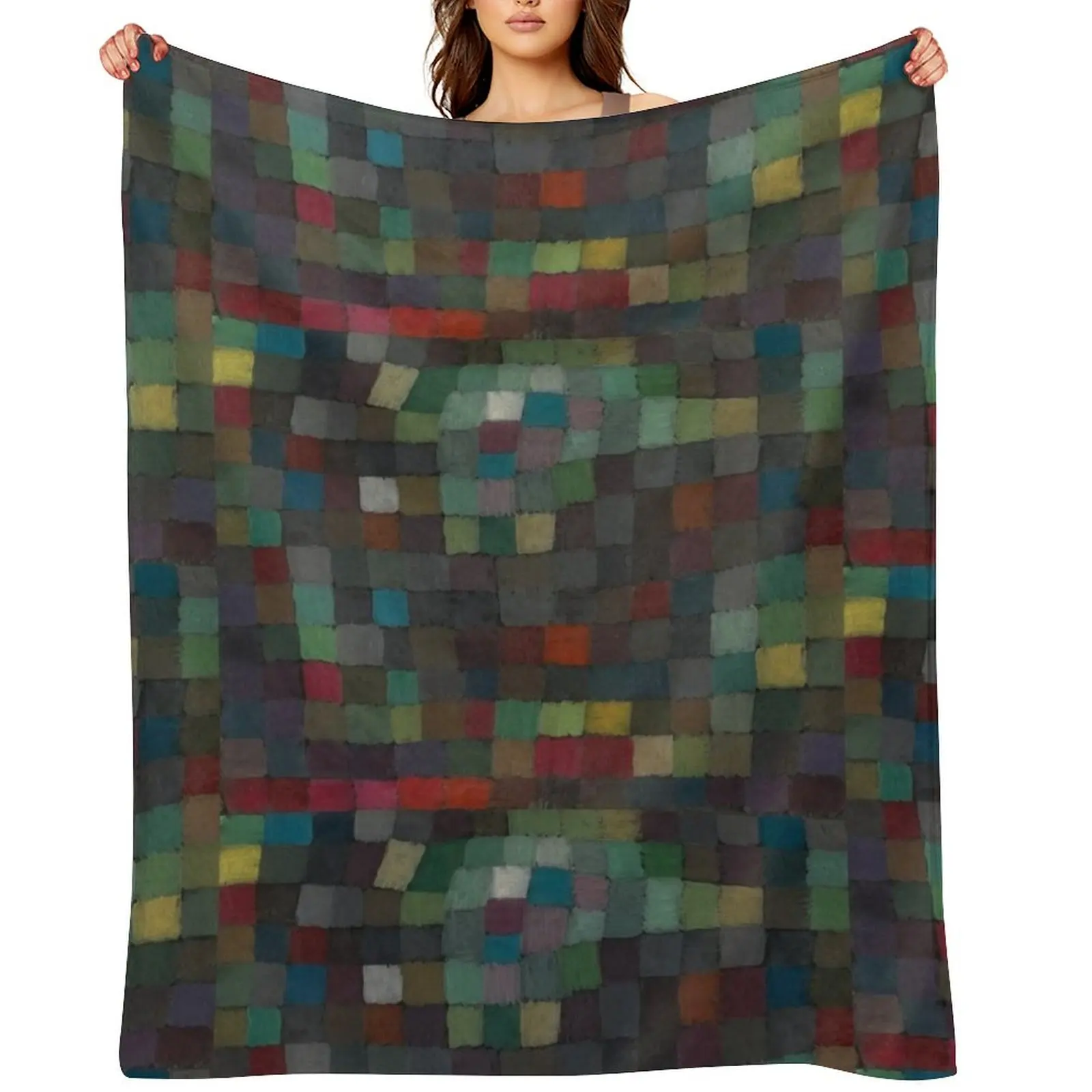 

Paul Klee Detail Throw Blanket Large Plush blankets ands for winter Blankets
