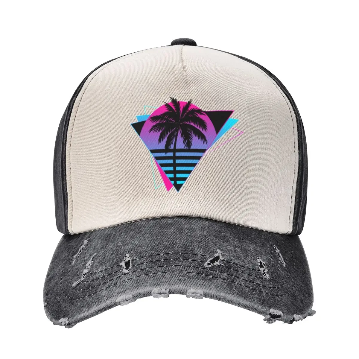 

Synthwave 1 80s 90s retro Baseball Cap dad hat Icon Sunscreen Women Hats Men's